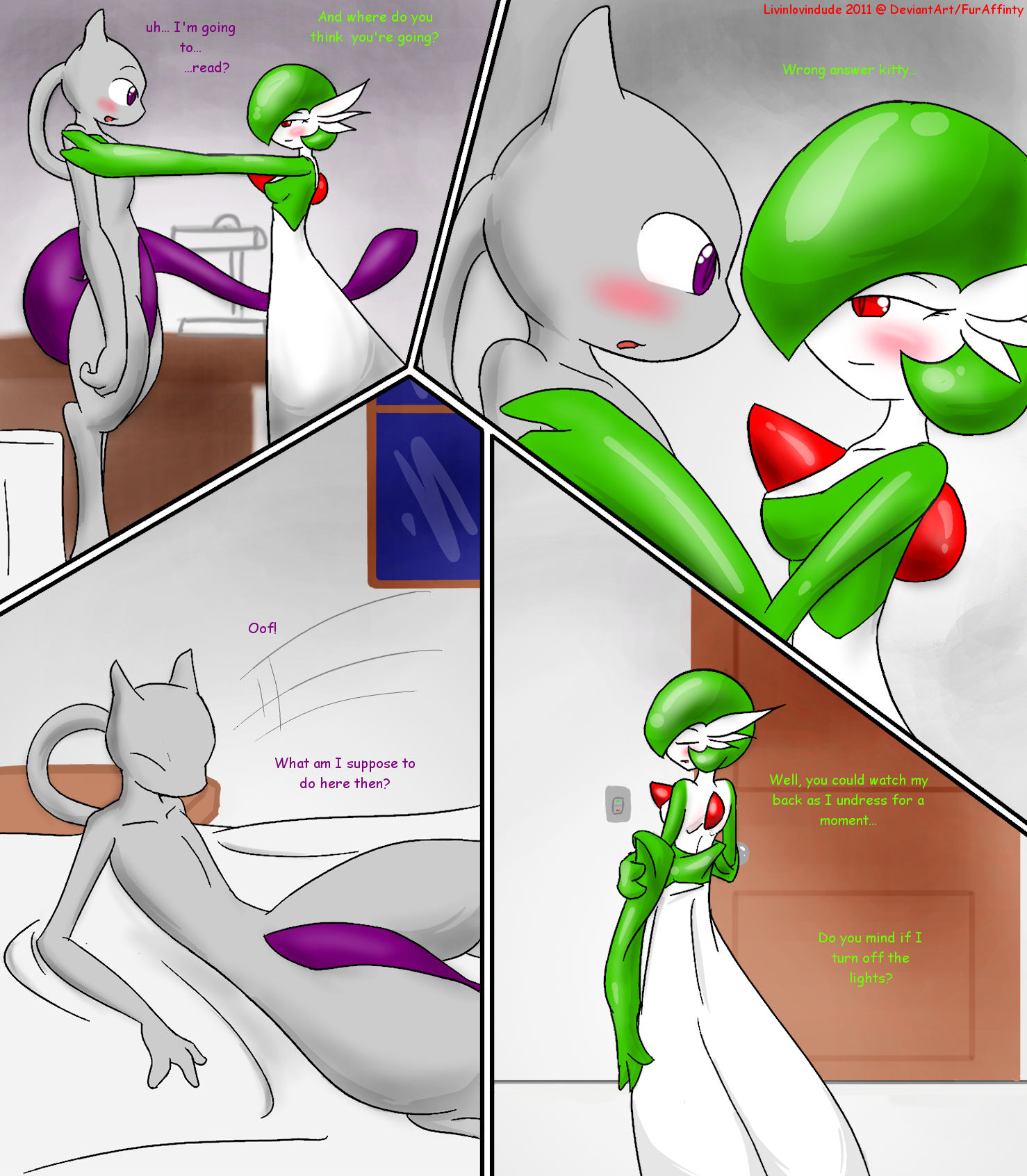 Gardevoir x mewtwo