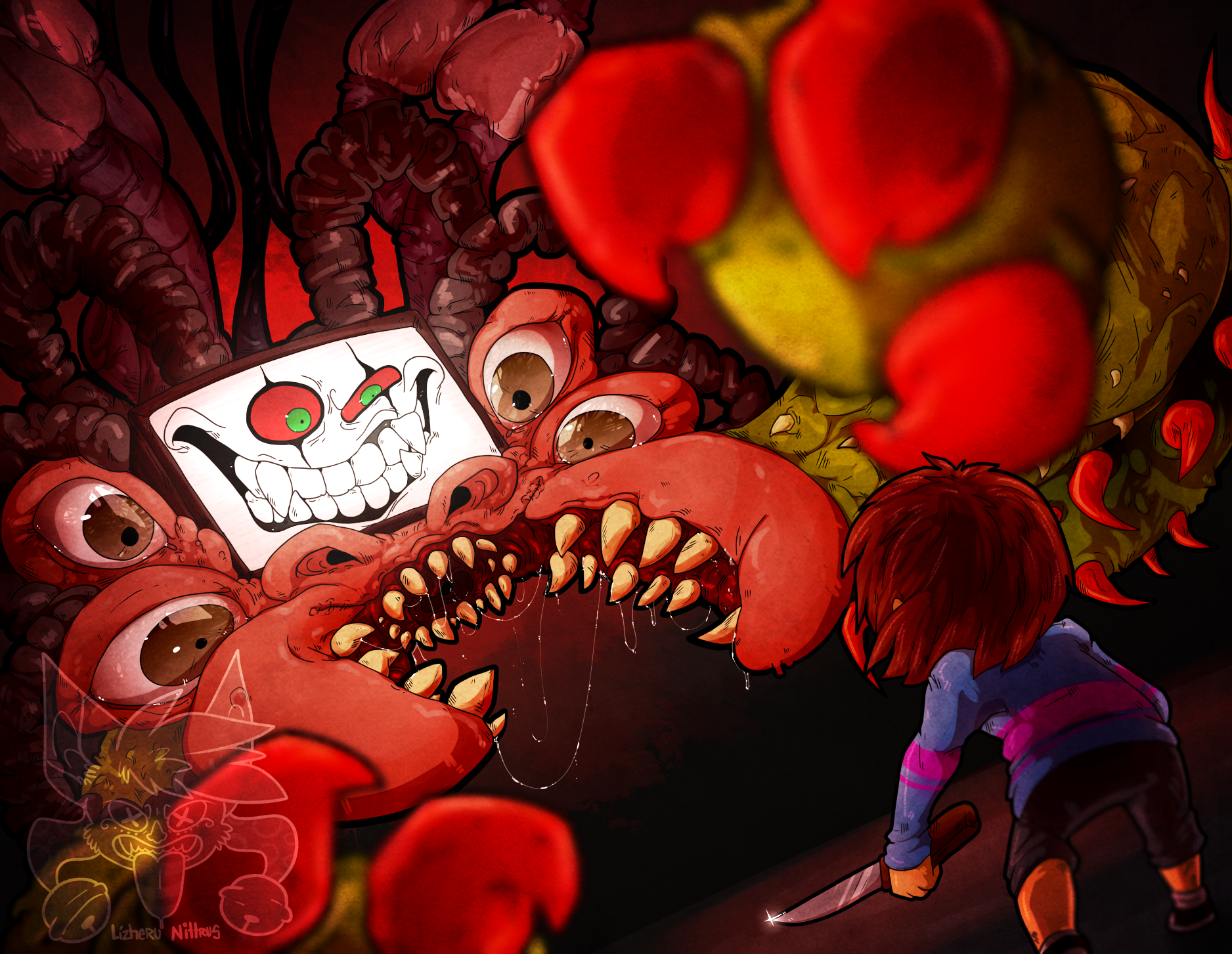 Флауи Undertale спрайты