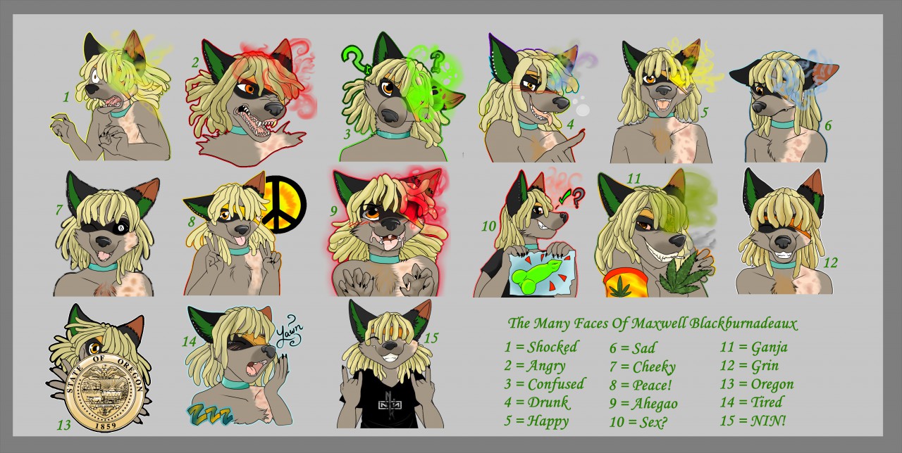 Maxwell Horacio Blackburnadeux Telegram Stickers by LobaDeLaLuna -- Fur  Affinity [dot] net