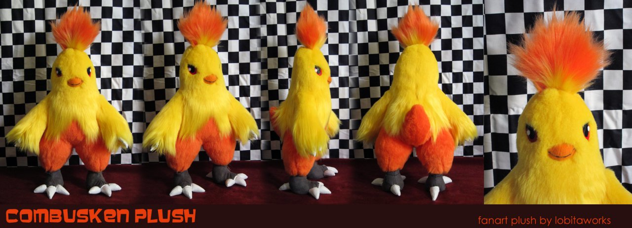 Combusken Plushie By Lobitaworks Fur Affinity Dot Net