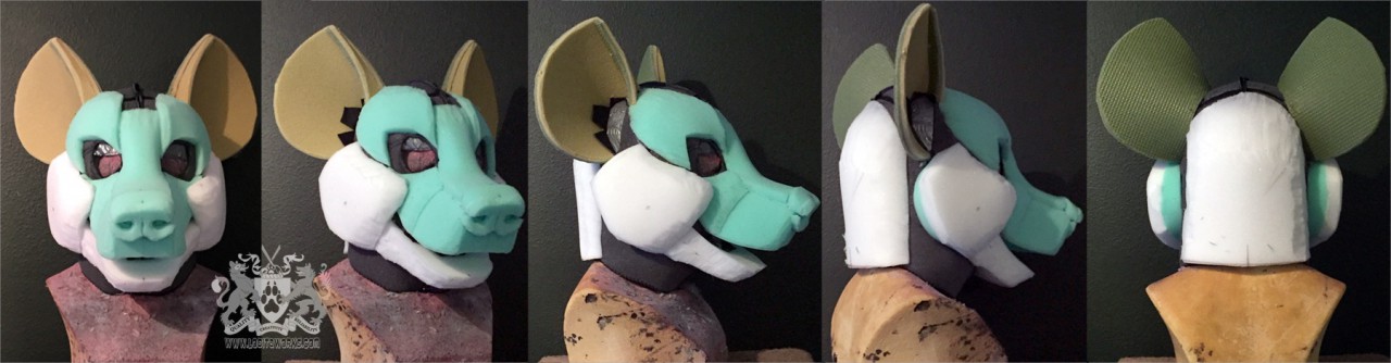 Spotted Hyena Headbase by LobitaWorks -- Fur Affinity [dot] net