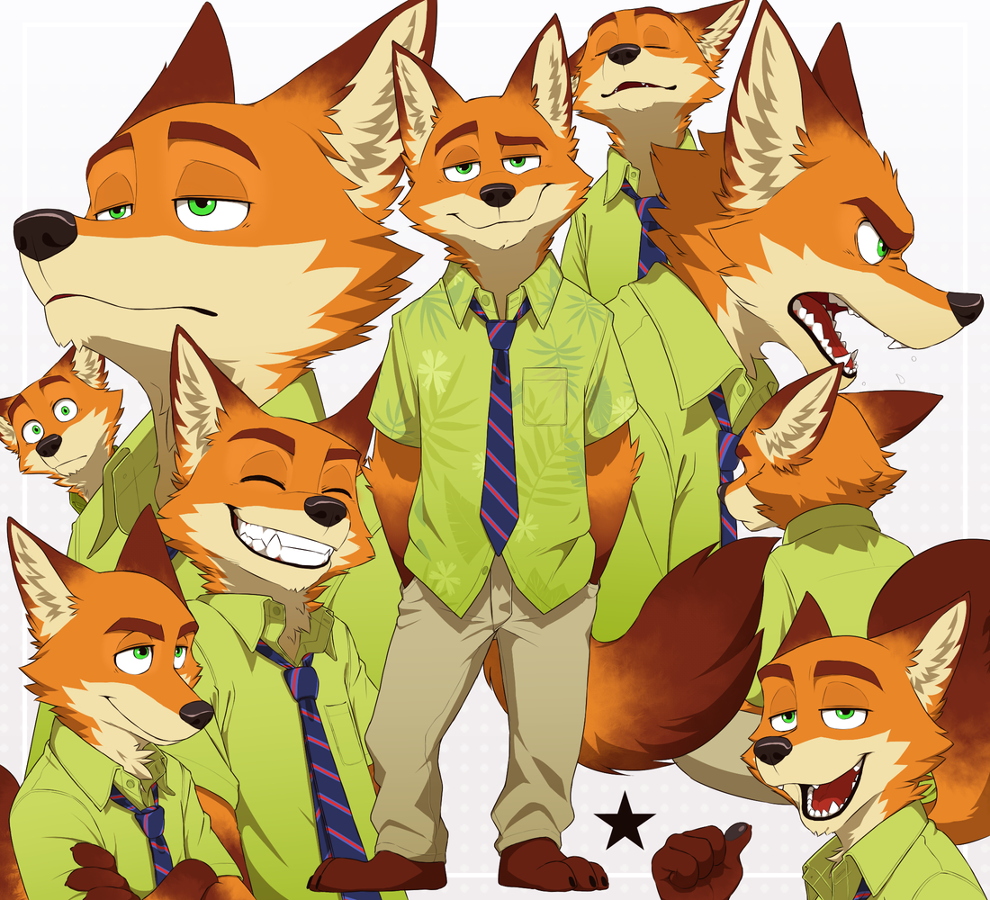 Nick Wilde By Lobotalow Fur Affinity Dot Net