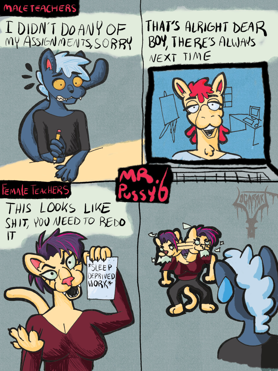 Mr. Pussy #6 by Locardart -- Fur Affinity [dot] net
