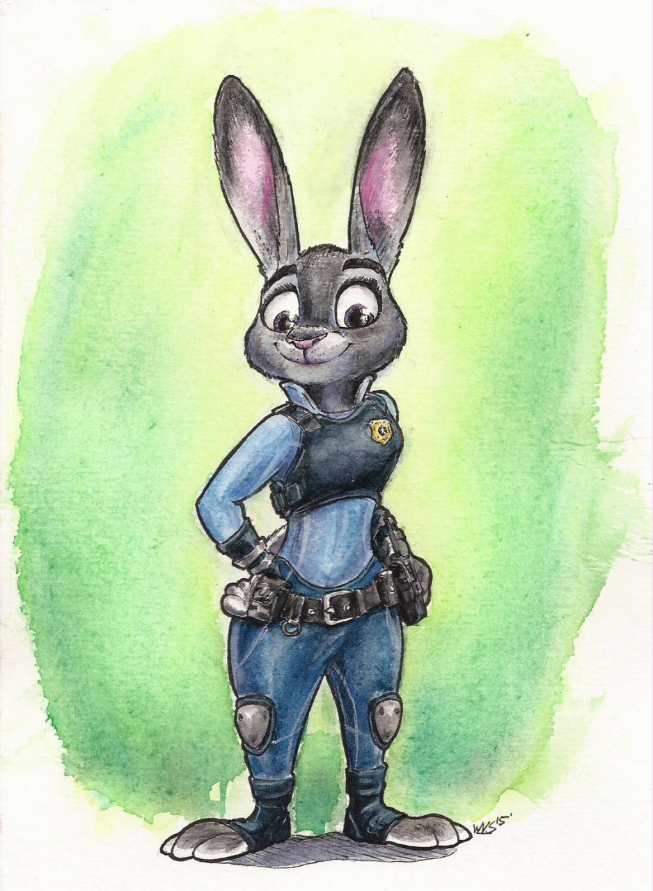 Lt. Judy Hopps by LockheedSkunk -- Fur Affinity [dot] net