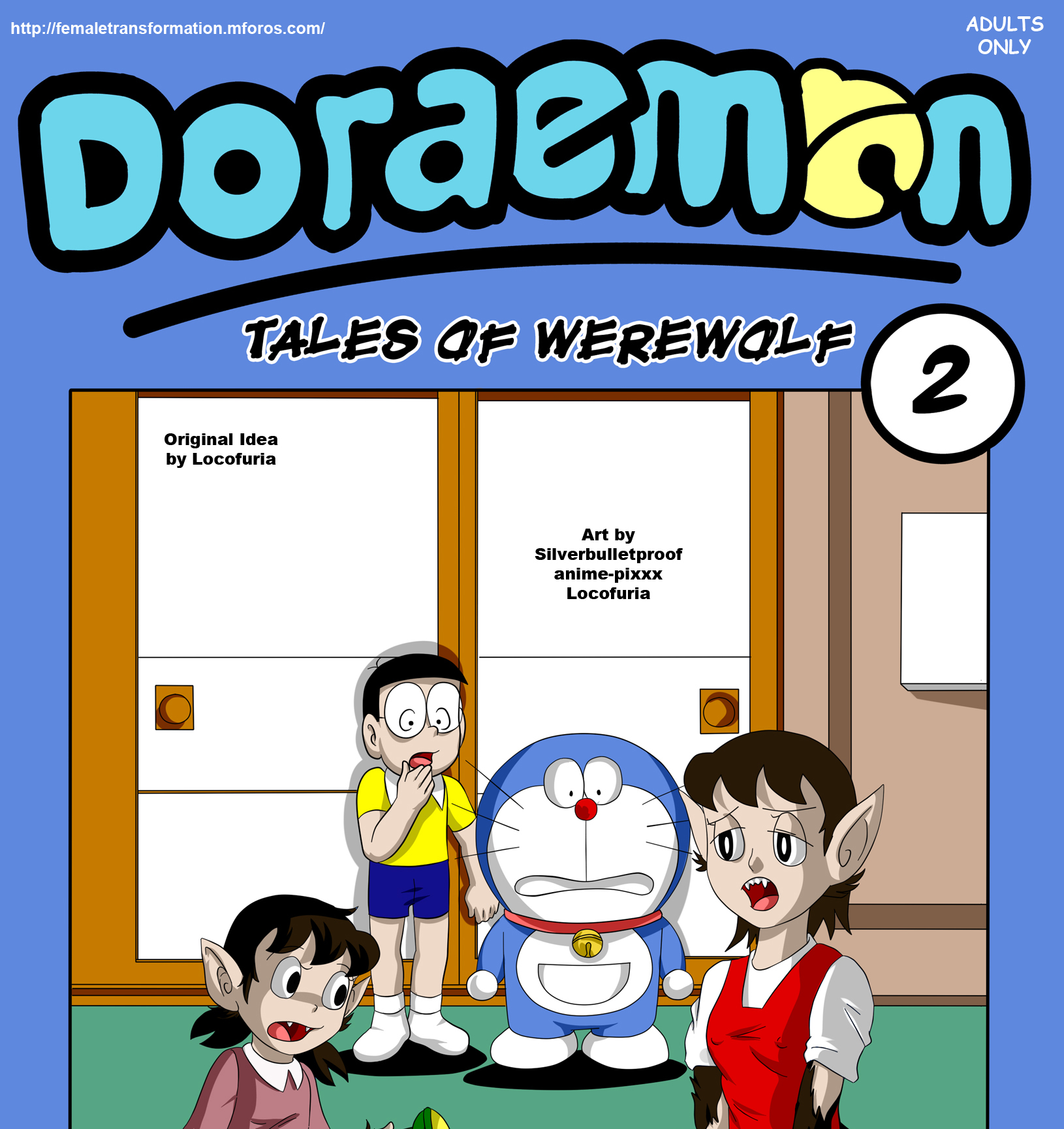 Doraemon werewolf tales comic