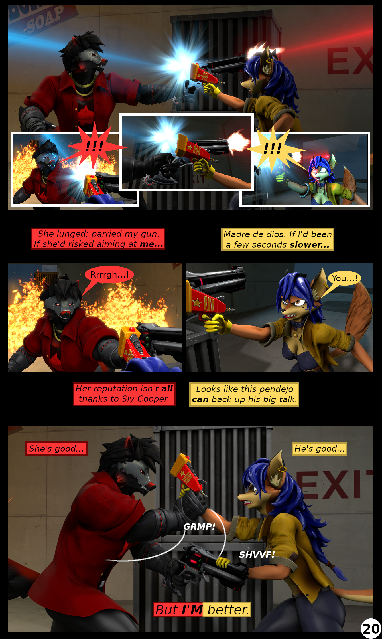 Sly Cooper: Sins of the Fathers (Page Twenty) by LonePhantom