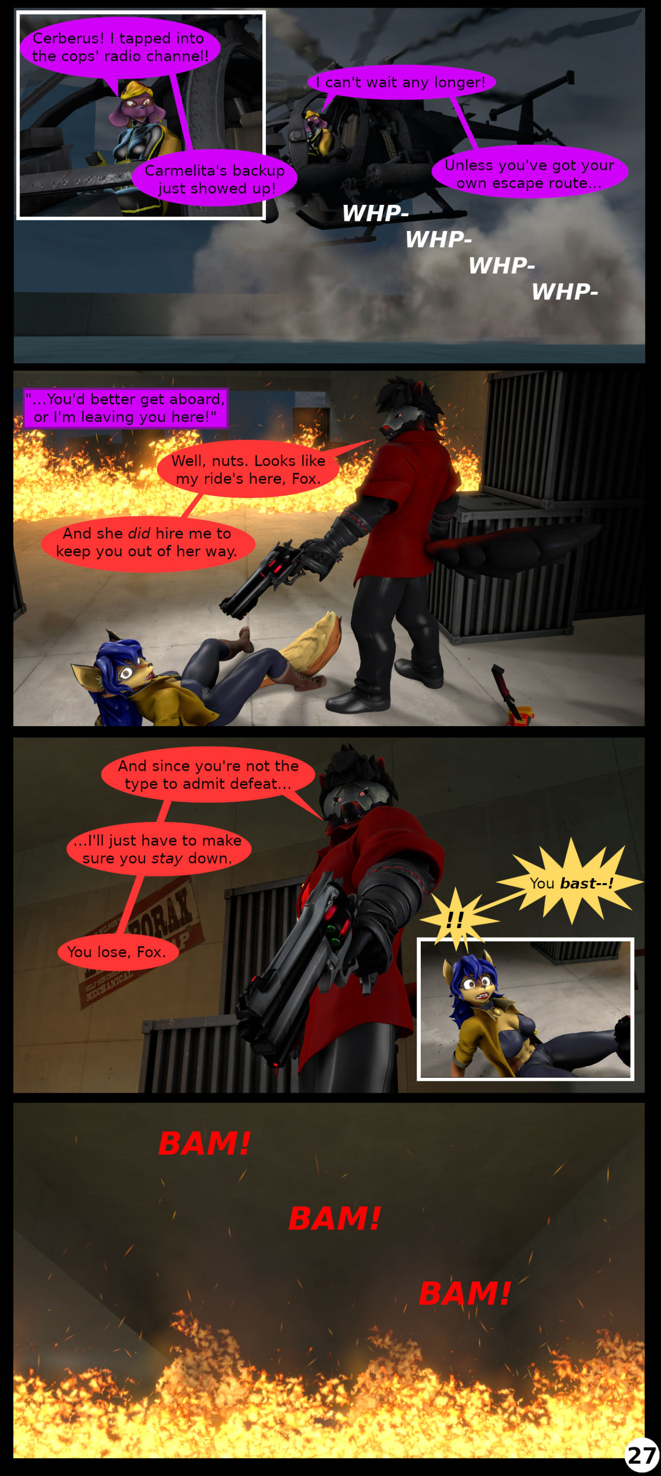 Sly Cooper: Sins of the Fathers (Page Five) by LonePhantom -- Fur