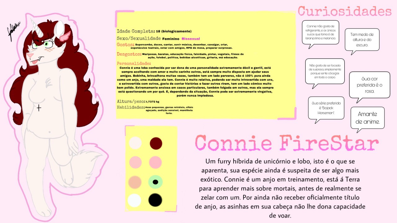 Connie FireStar - First Reference by Loney_Geer_Tartaroos -- Fur Affinity  [dot] net