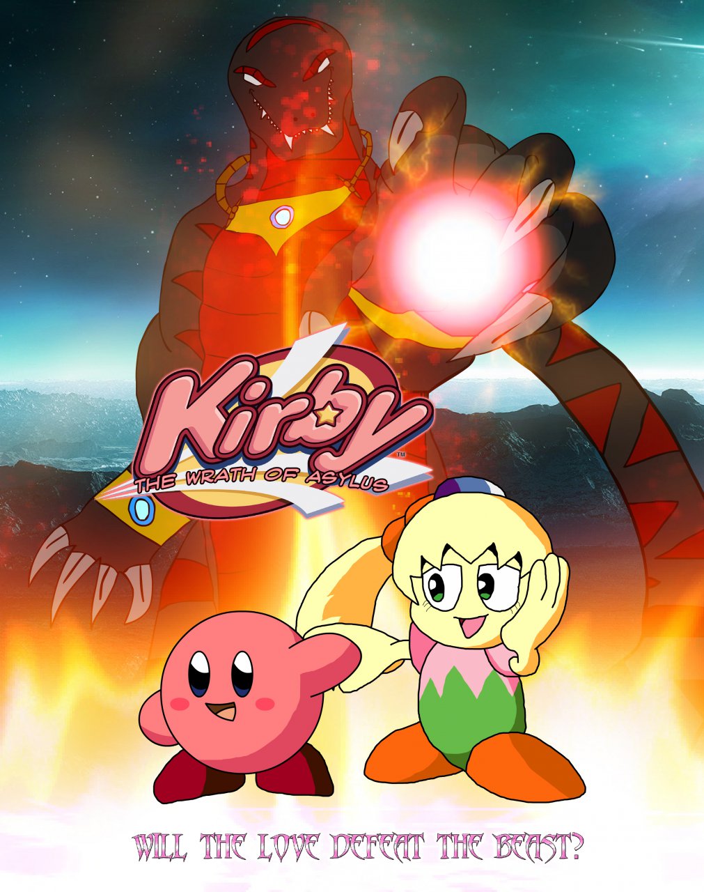 Kirby The Wrath of Asylus Poster by LordAsylus91 -- Fur Affinity [dot] net