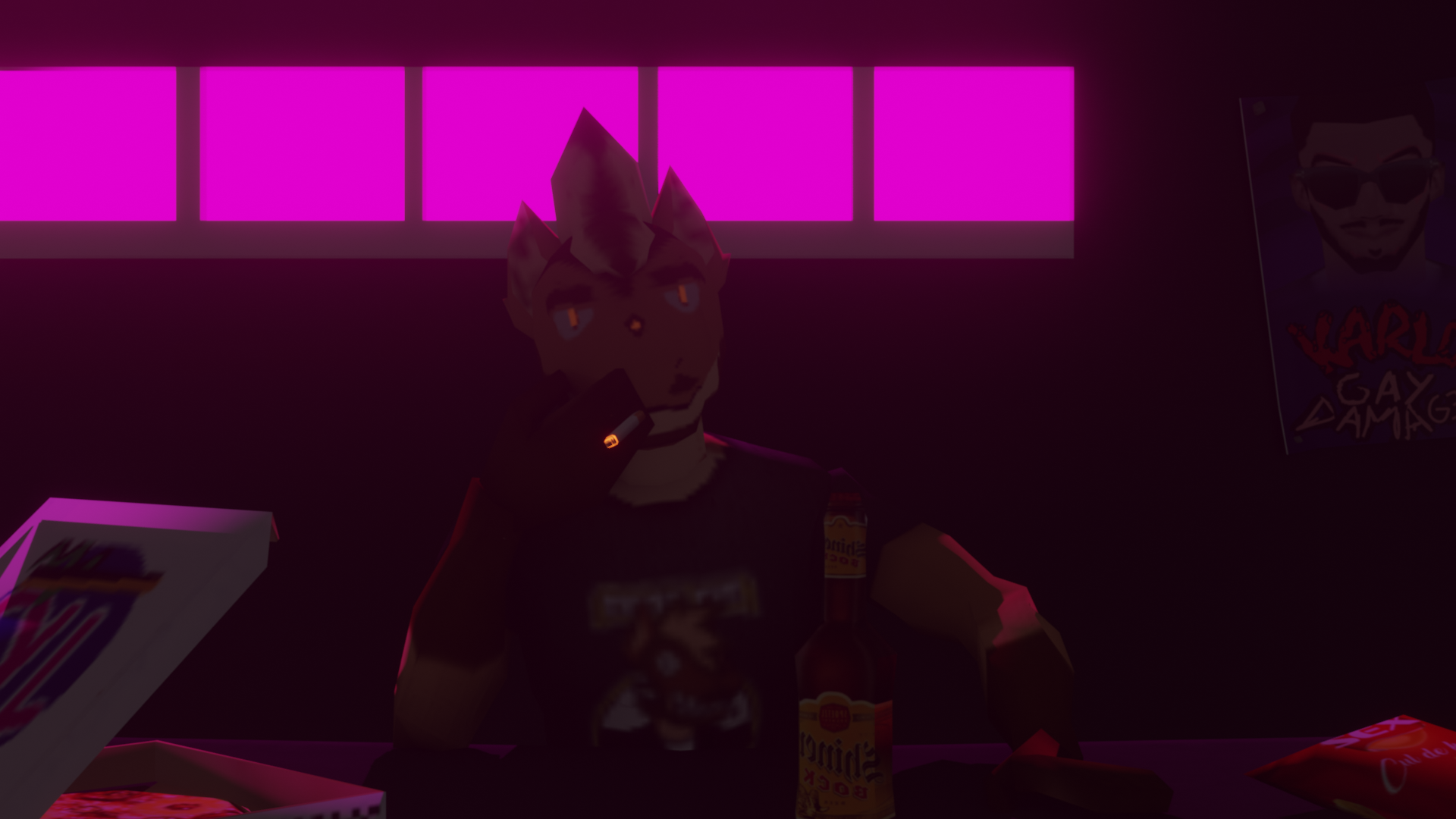 Karlo drinks beer at a gay bar ( Meme stuff ) by LordlCarlo -- Fur Affinity  [dot] net