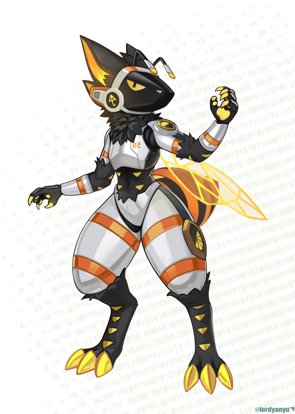 Protogen fursuit: Wasp by ForesterLeaf01 -- Fur Affinity [dot] net