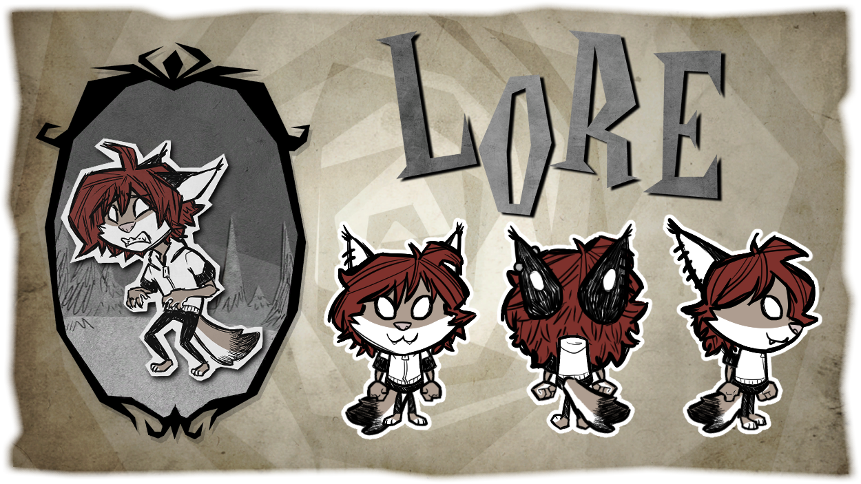 Don't Starve Together Custom Character Mods by LoreTheCat Fur