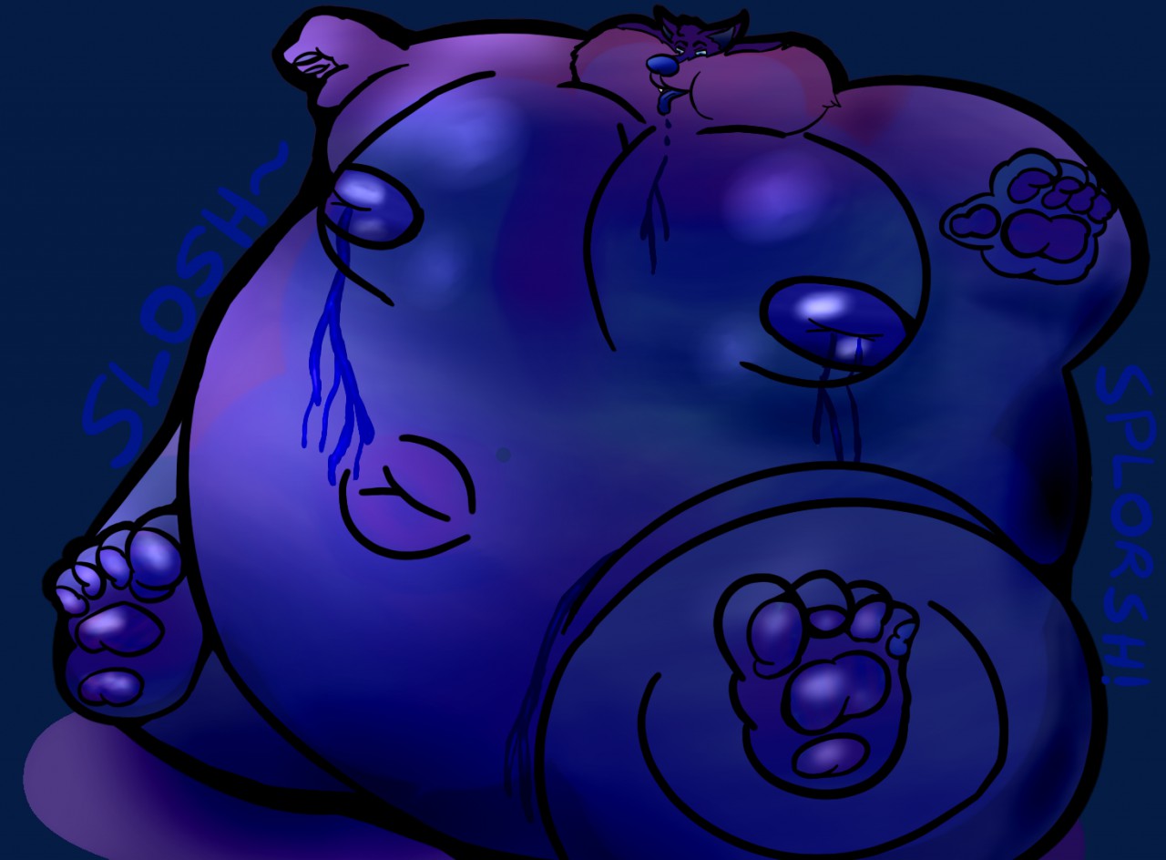 AlvaViva on X: for FallOutWolf (FA) #Wolf #Huge #Blueberry