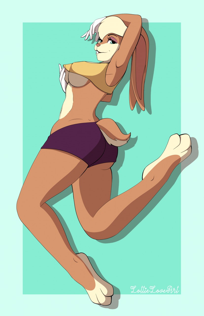 Lola Bunny- Regular Tank by LottieLoveArt -- Fur Affinity [dot] net