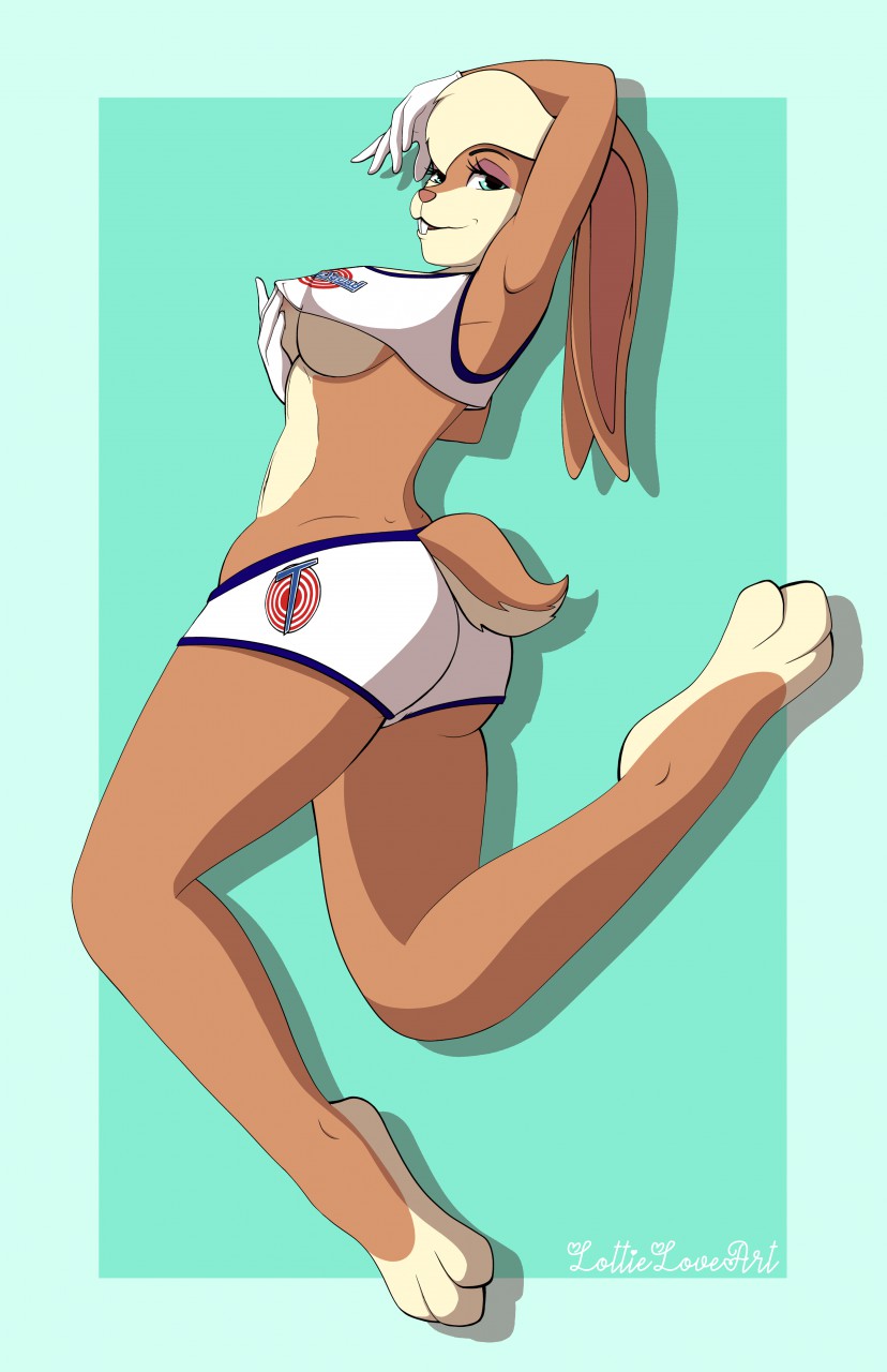 Lola Bunny- Space Jam Tank by LottieLoveArt -- Fur Affinity [dot] net