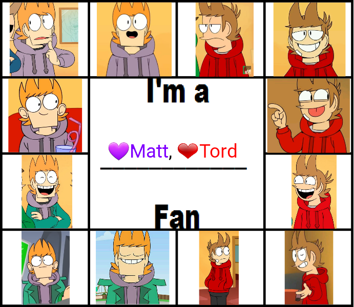 Eddsworld Matt I'm Matt | Postcard