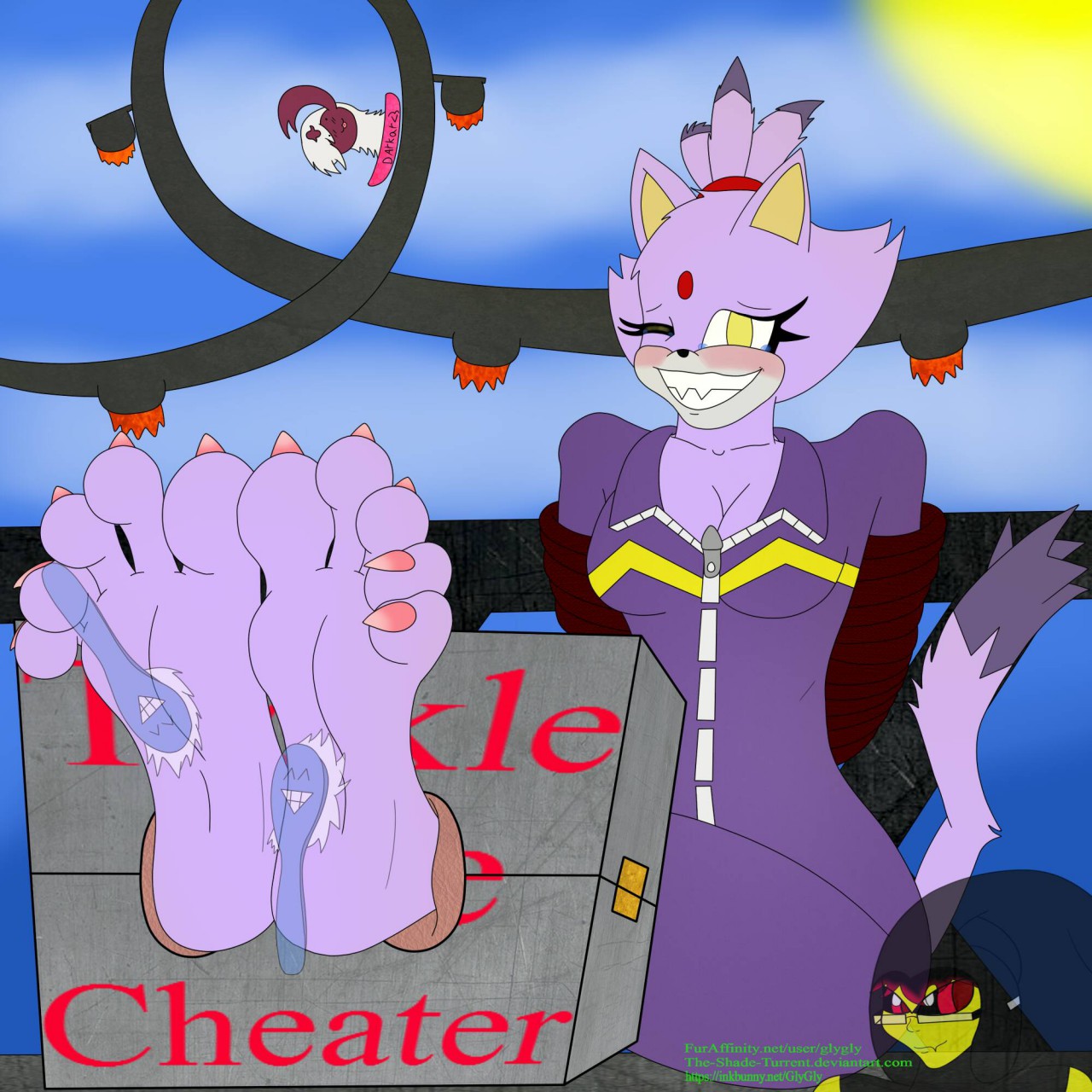 Blaze in Stocks by GlyGly by LouisEugenio -- Fur Affinity [dot] net