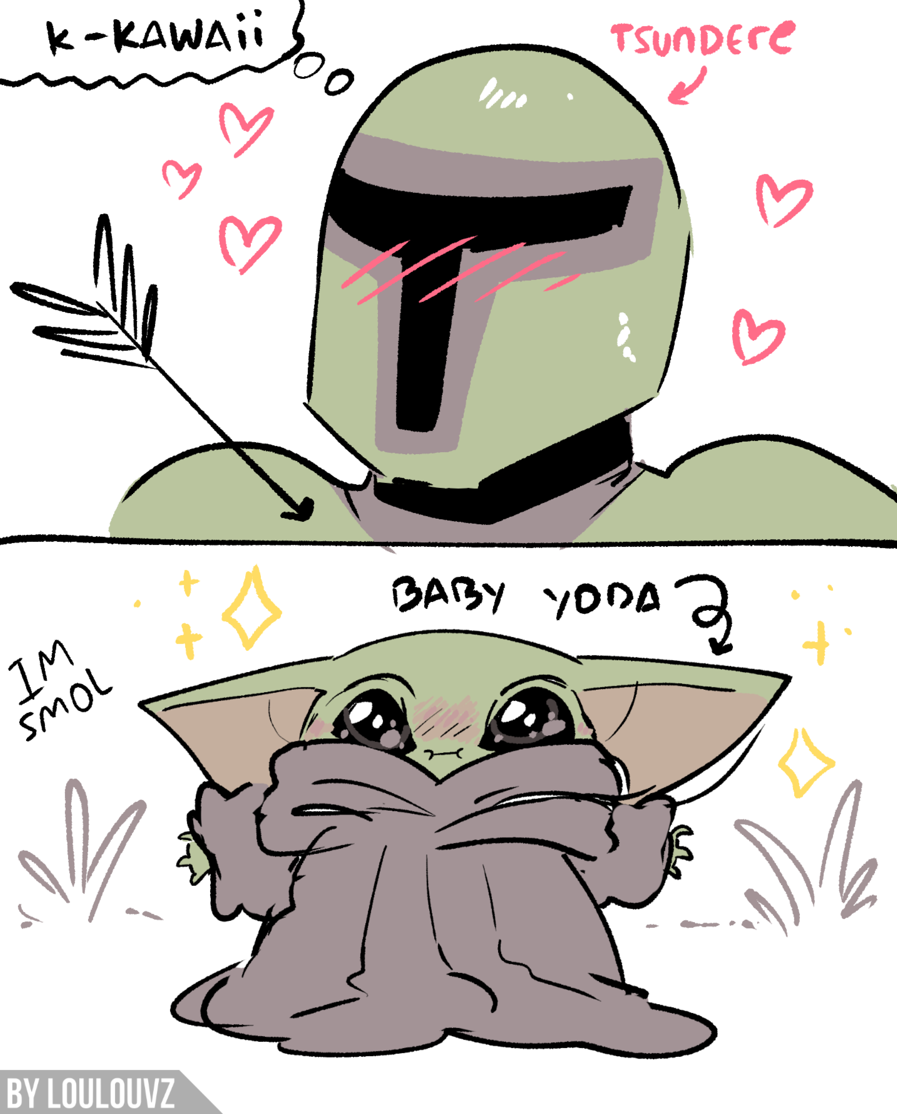 Baby Yoda By Loulouvz Fur Affinity Dot Net