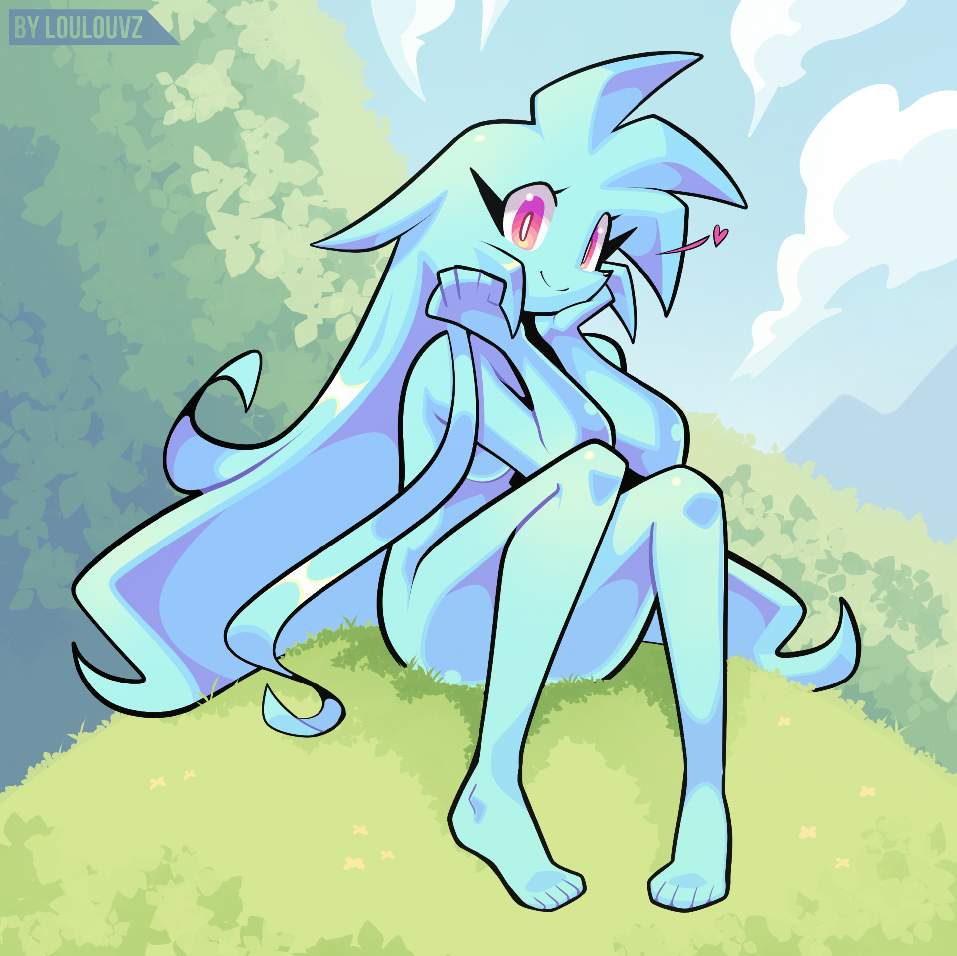 Spaicy without clothes by LoulouVZ -- Fur Affinity [dot] net