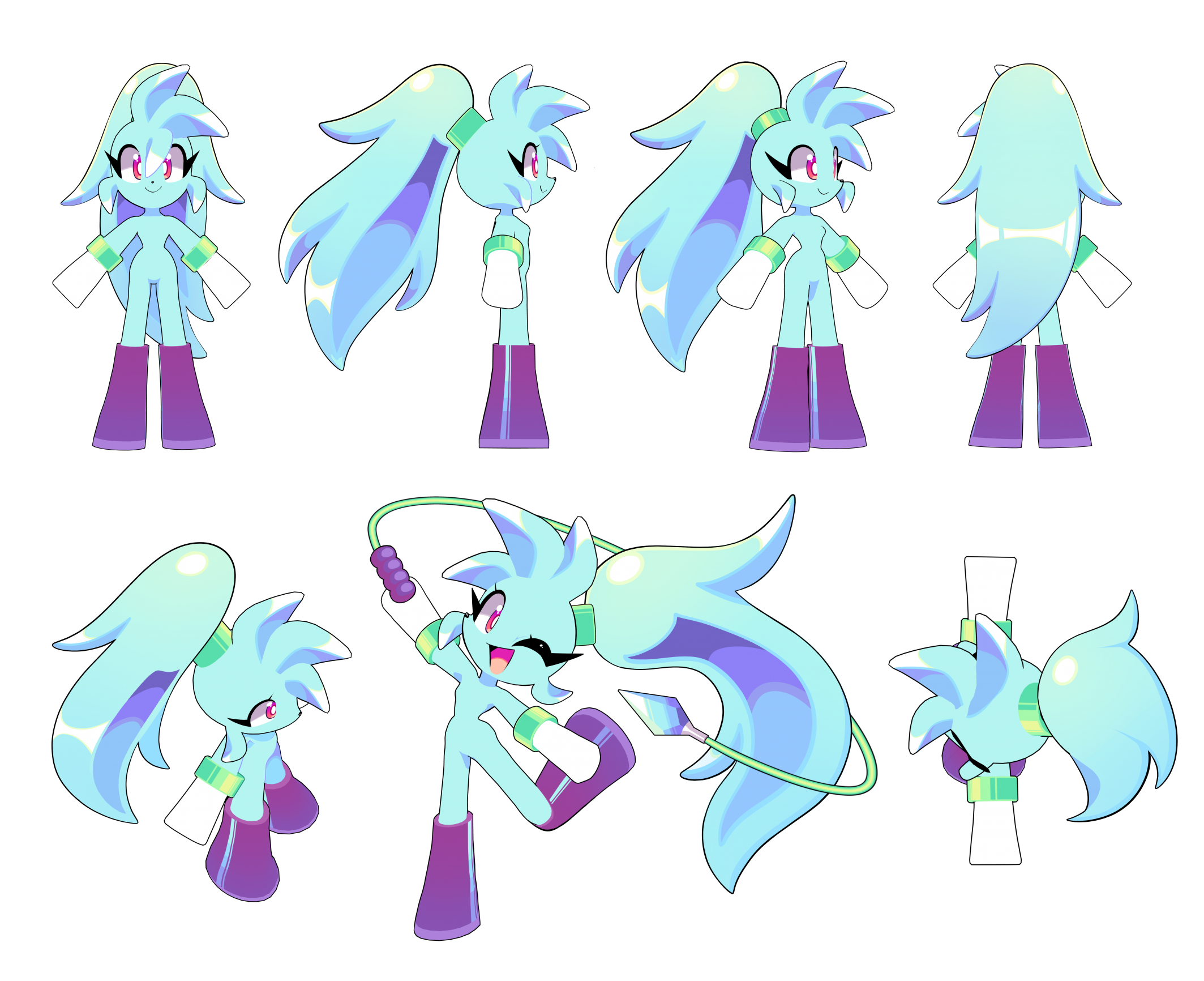 Spaicy Game Character Sheet by LoulouVZ -- Fur Affinity [dot] net