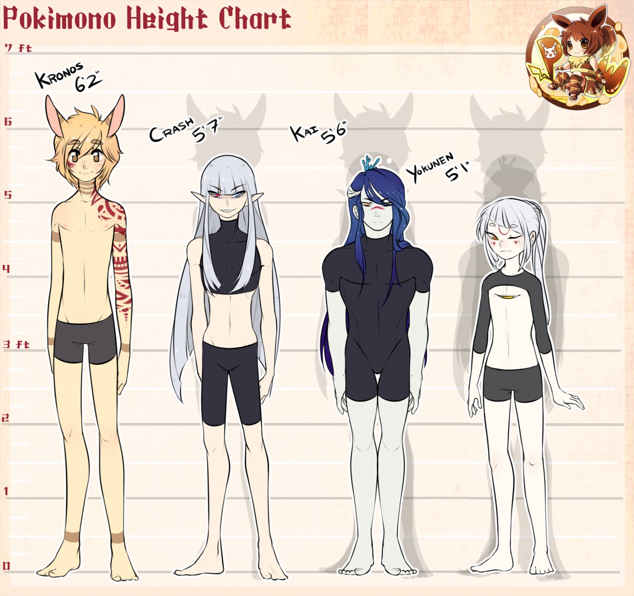 Mysticgotjokes Height