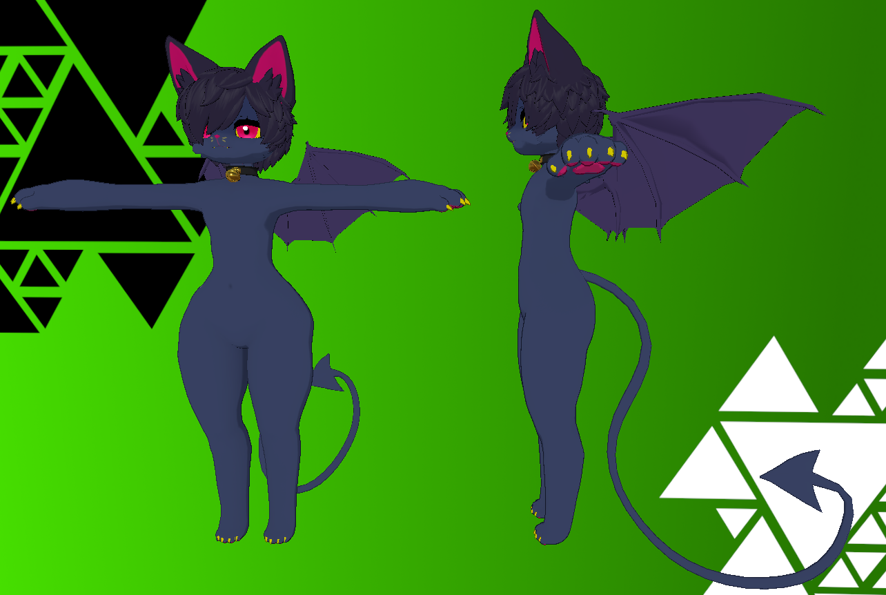 Bat VRChat Avatar Base