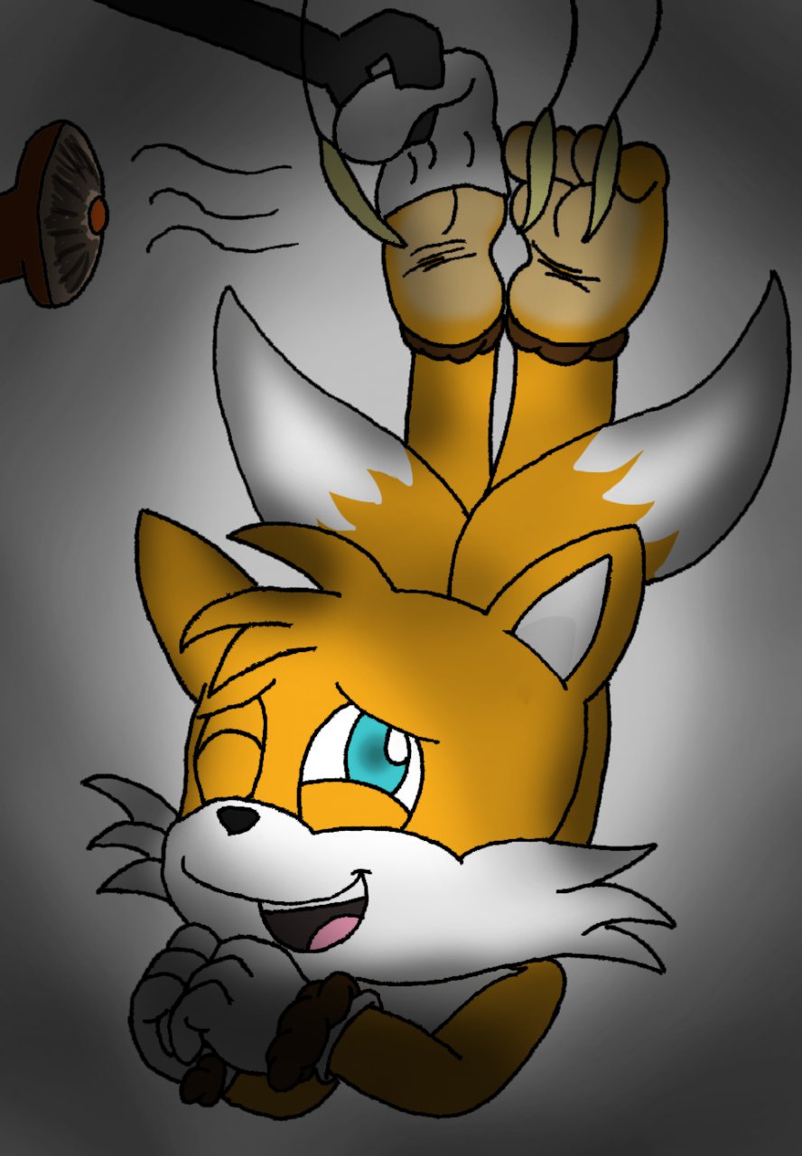 Tails Tickled by Lu123 -- Fur Affinity [dot] net