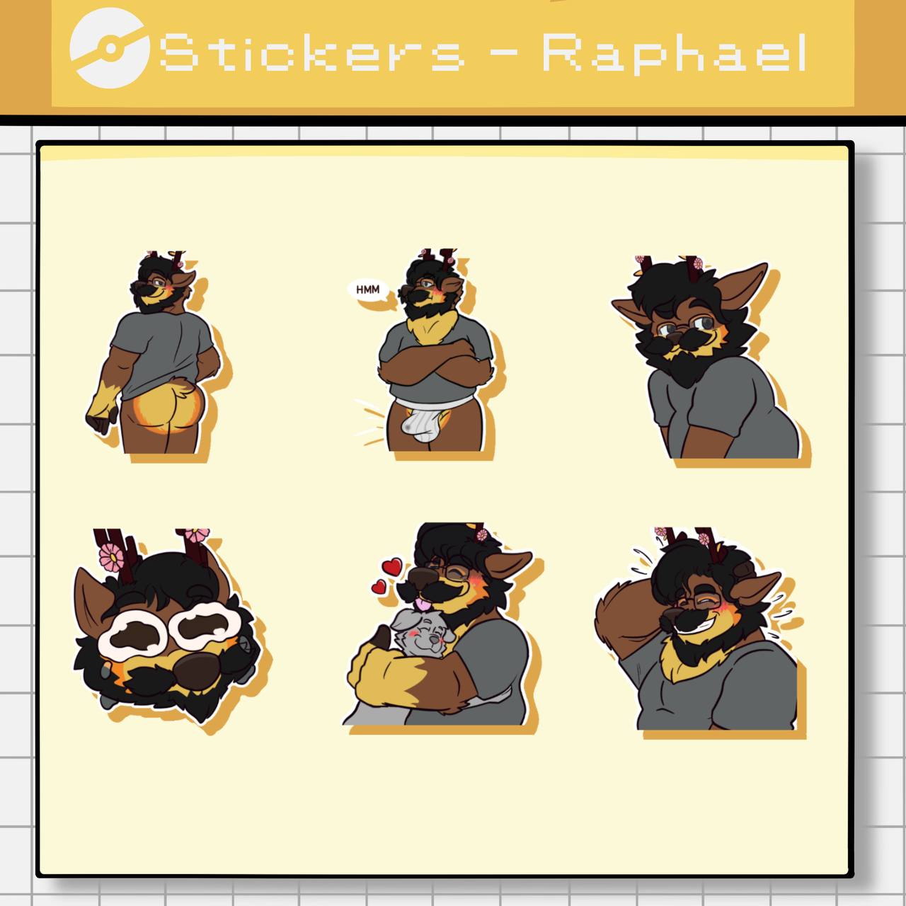 Sticker Pack´s Raphael 2