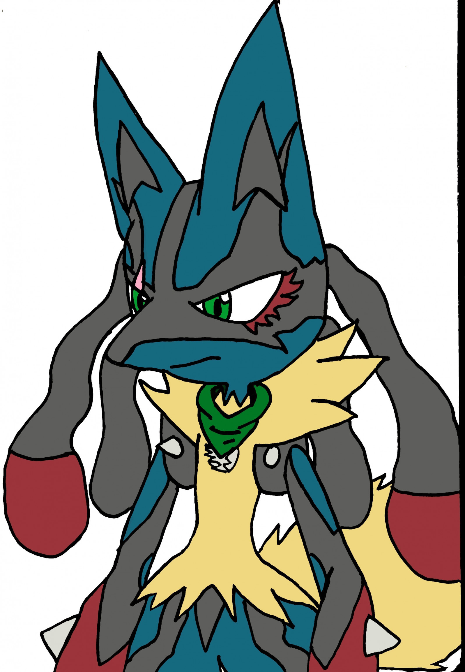 lucario mega evolution shiny