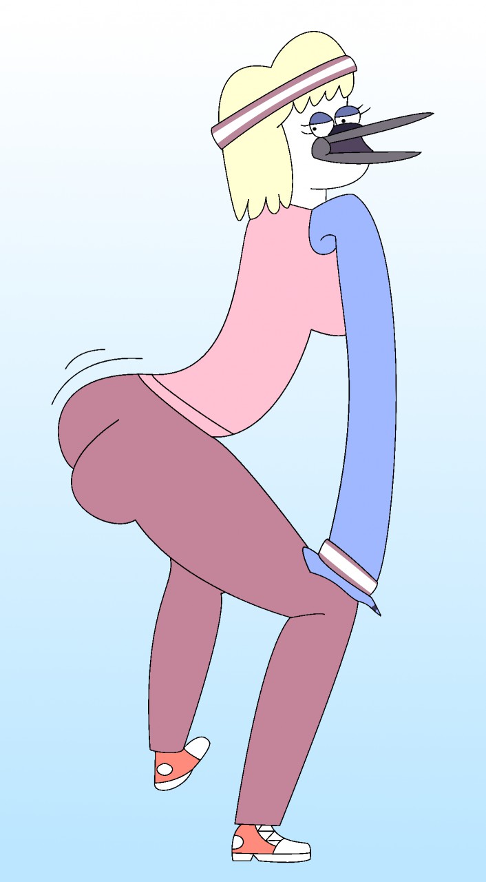 Regular show mordecai's mom