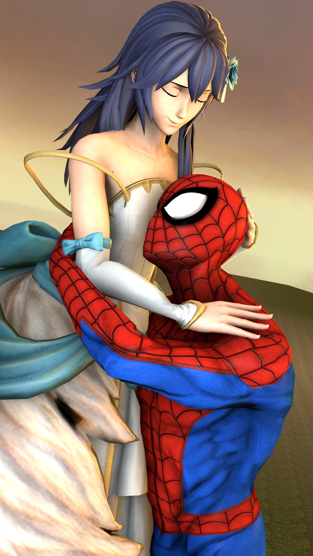 Lucina and Spider-Man by lucinaspidey35 -- Fur Affinity [dot] net