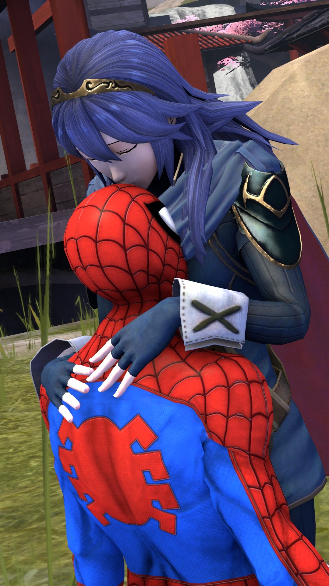 Lucina and Spider-Man by lucinaspidey35 -- Fur Affinity [dot] net