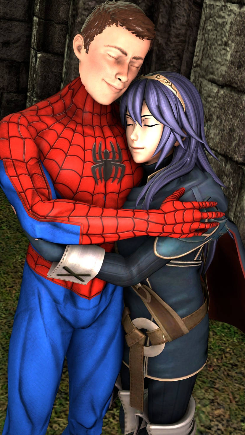 Lucina and Spider-Man by lucinaspidey35 -- Fur Affinity [dot] net