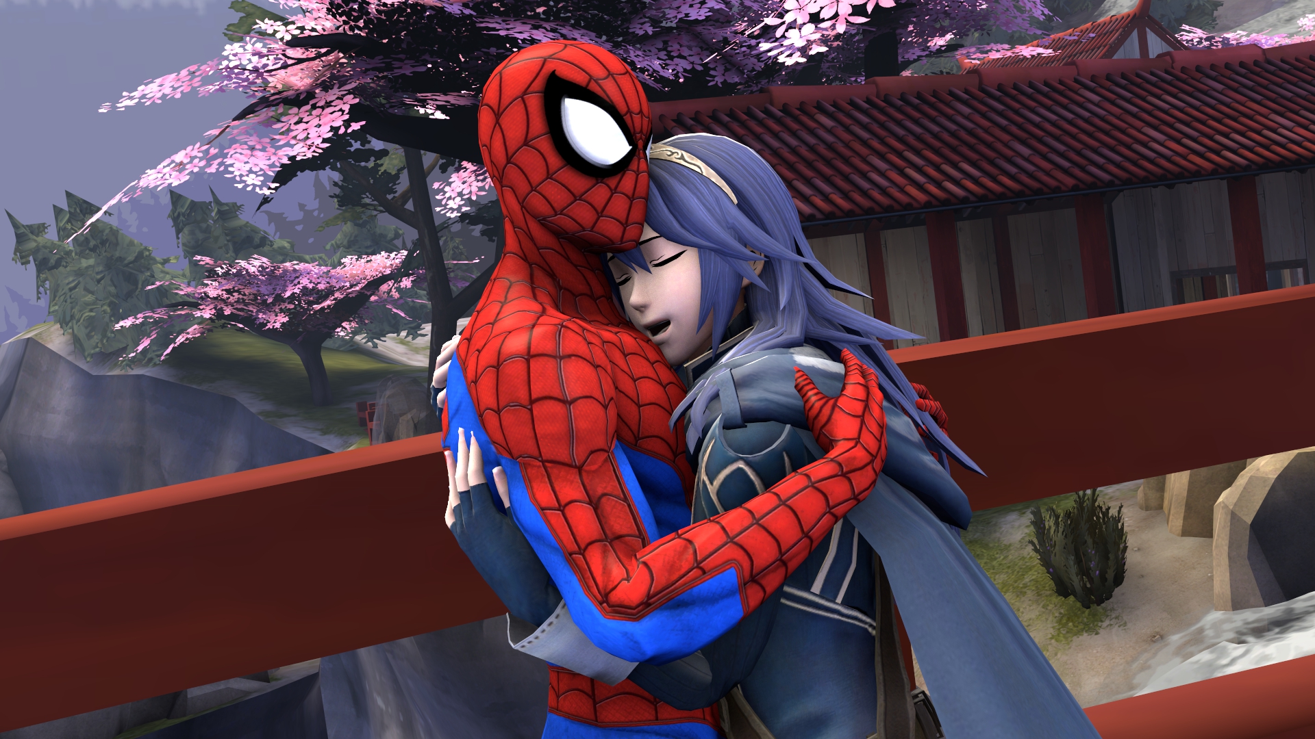 Lucina x Spider-Man by lucinaspidey35 -- Fur Affinity [dot] net