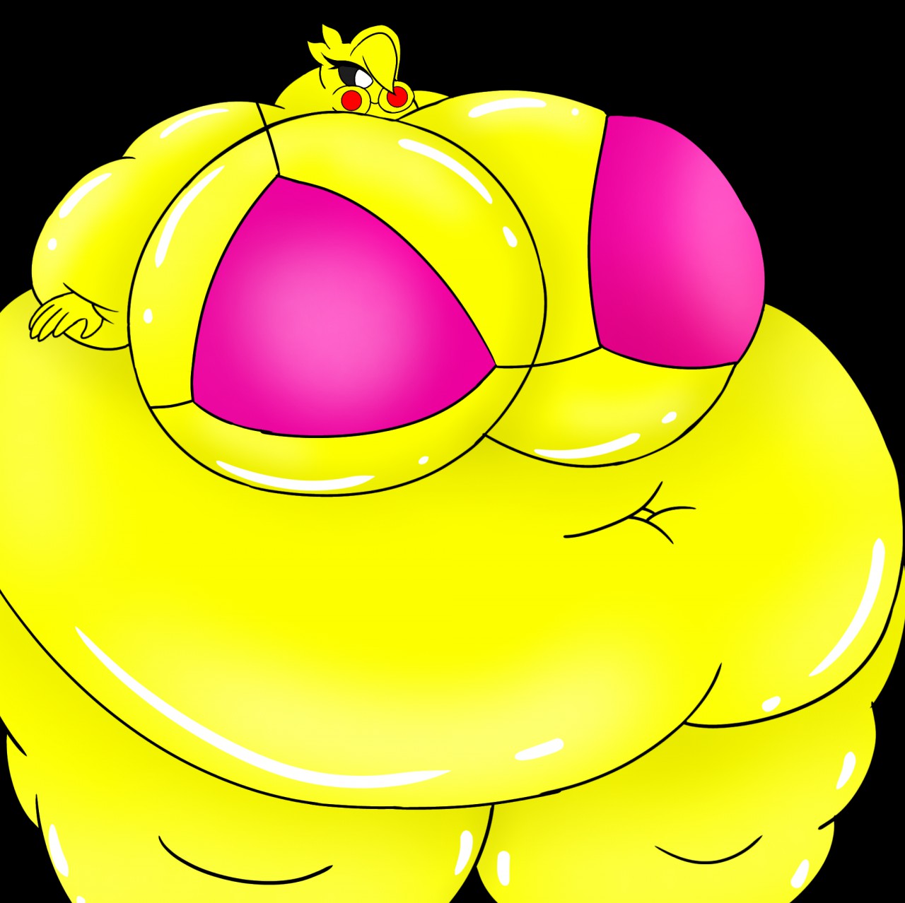 Toy Chica (Weight Gain). 