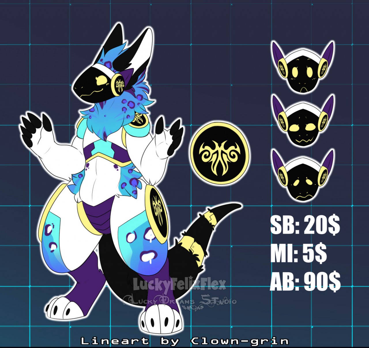 EXCLUSIVE Protogen Adopt: Daily UNIQUE Adoptable (Instant Download