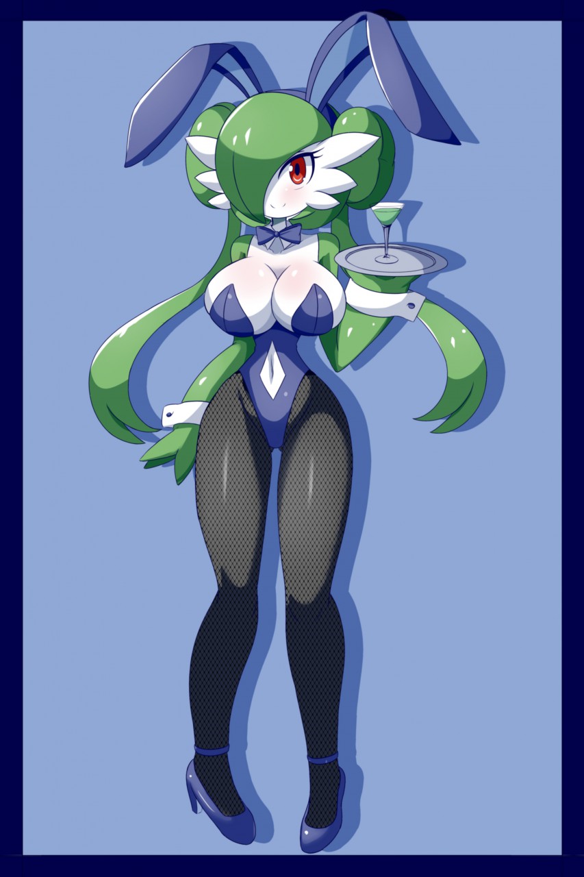 Gardevoir bunny by lucyfercomic -- Fur Affinity [dot] net