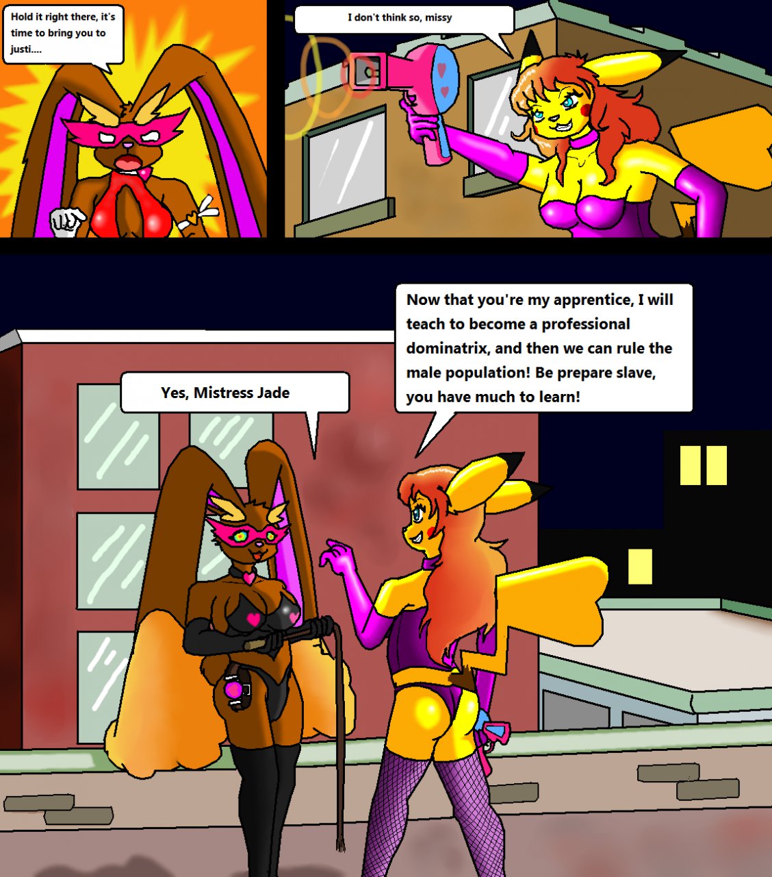 A Heroine in Trouble by Luigi-Vaporeon -- Fur Affinity [dot] net