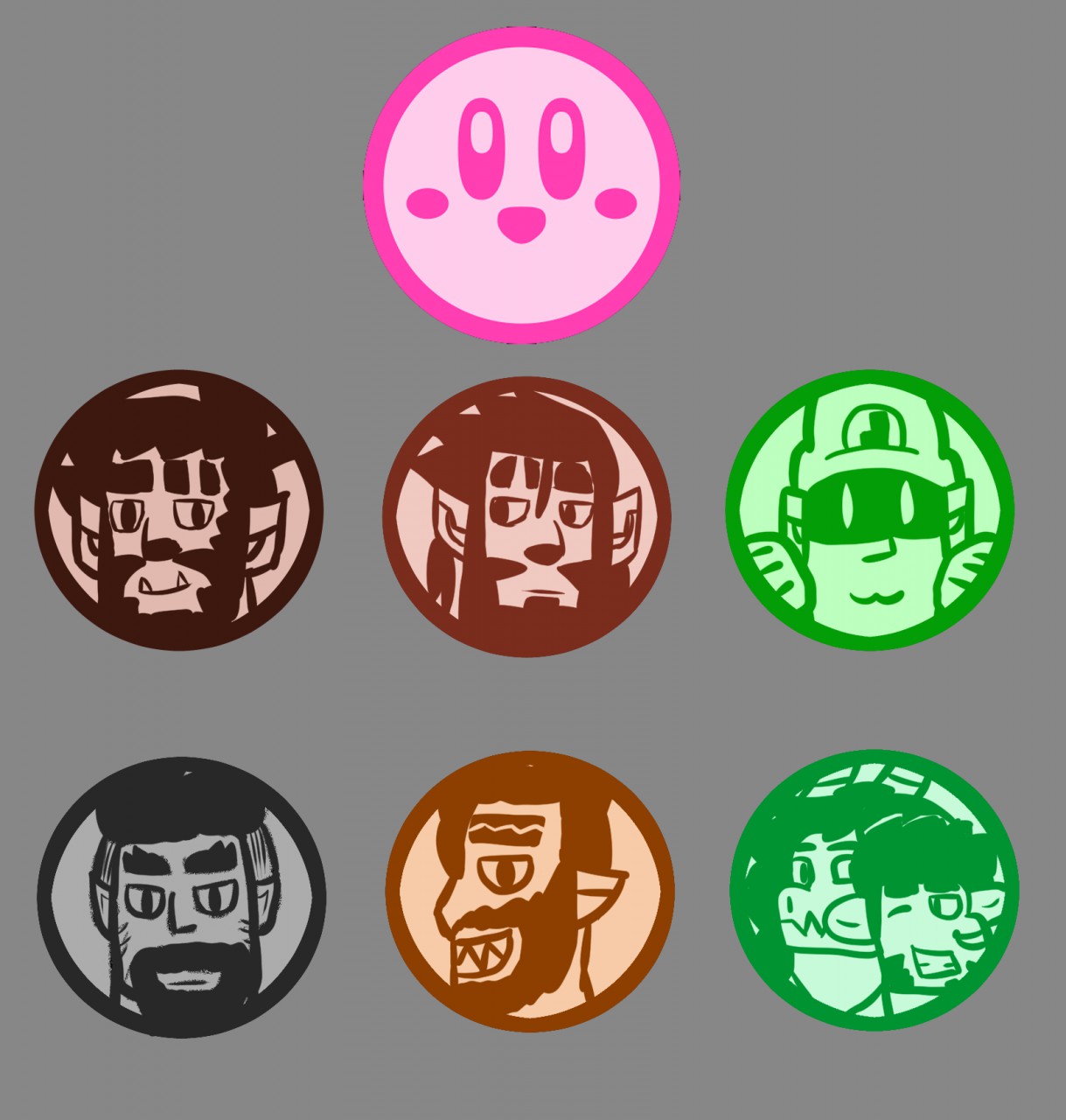 Kirby Star Allies Icons by Luigi6Sr -- Fur Affinity [dot] net