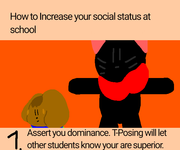 T-Pose for Dominance by ViviansThingStuffs -- Fur Affinity [dot] net