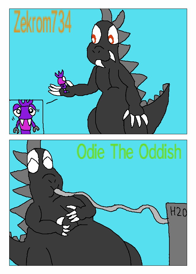 HB Godzilla Transformation 1/2 by Luiskoa -- Fur Affinity [dot] net