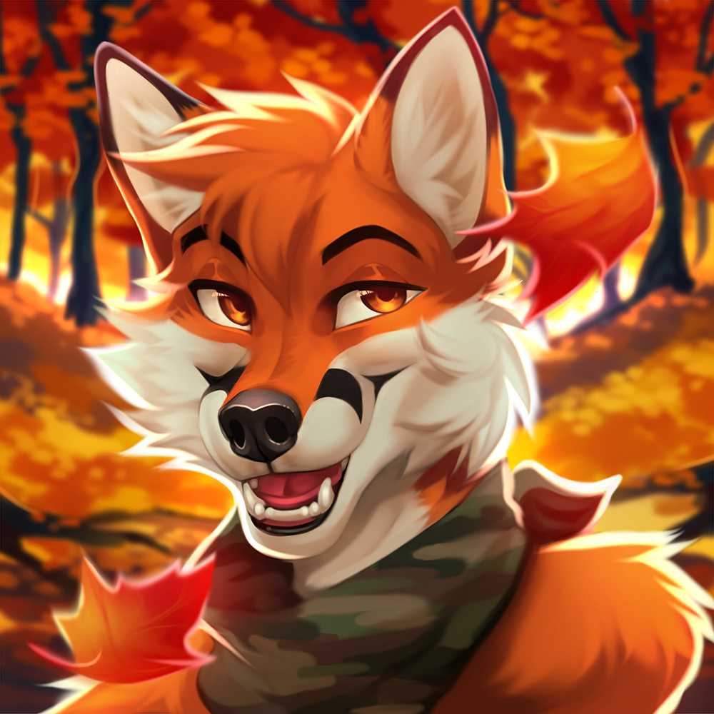 Autumn Fox by LuisTheFoxxo -- Fur Affinity [dot] net