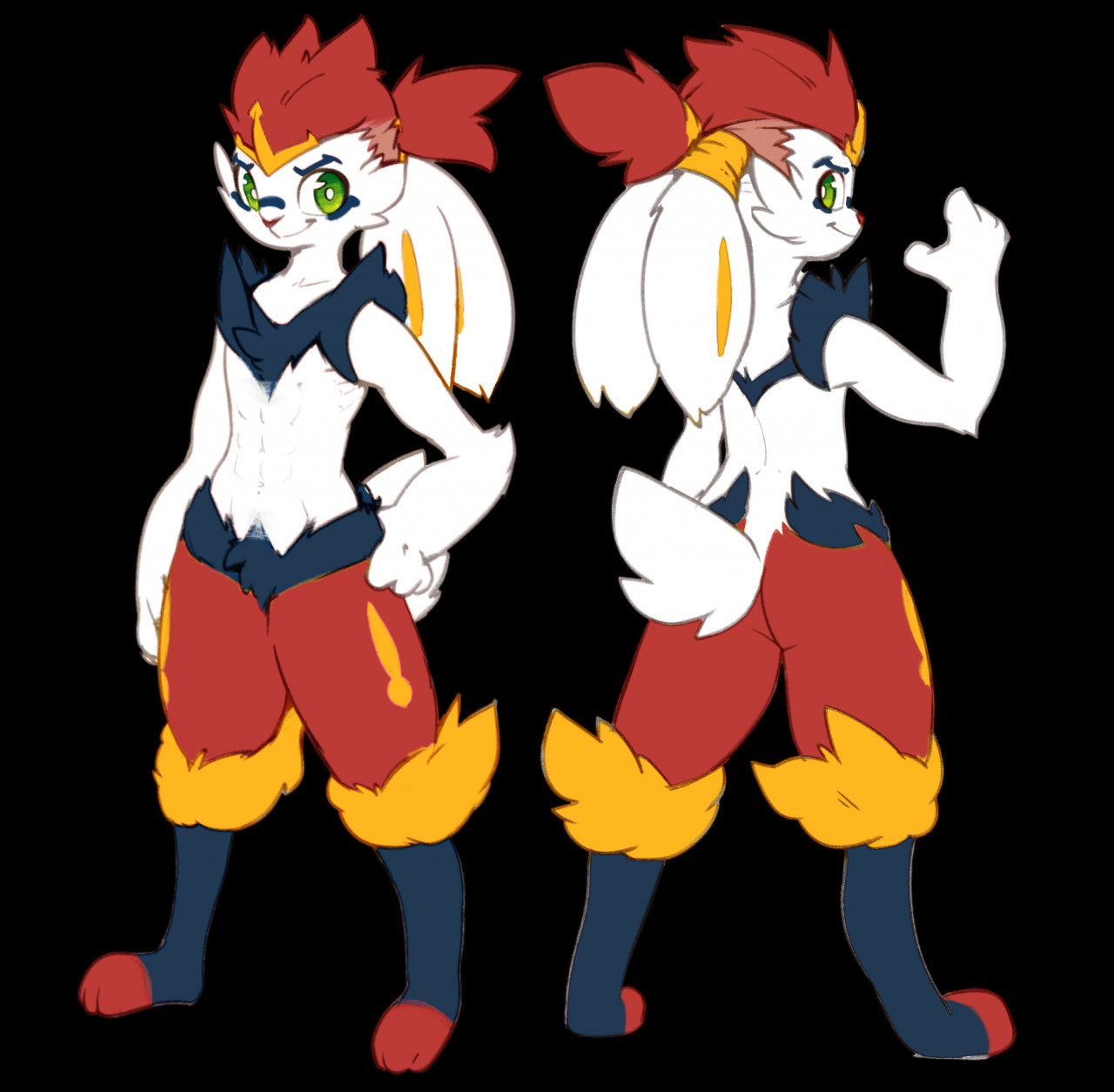 Kale the Cinderace, by Eto-ya by Lumen_Sage -- Fur Affinity [dot] net
