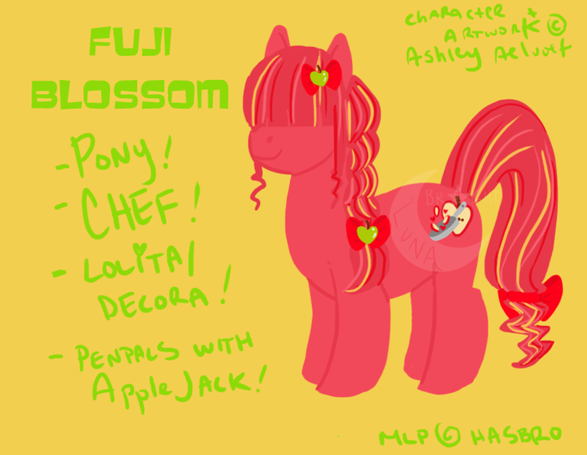 MLP Pony-sona: Fuji Blossom! by Luna-Starbright -- Fur Affinity [dot] net