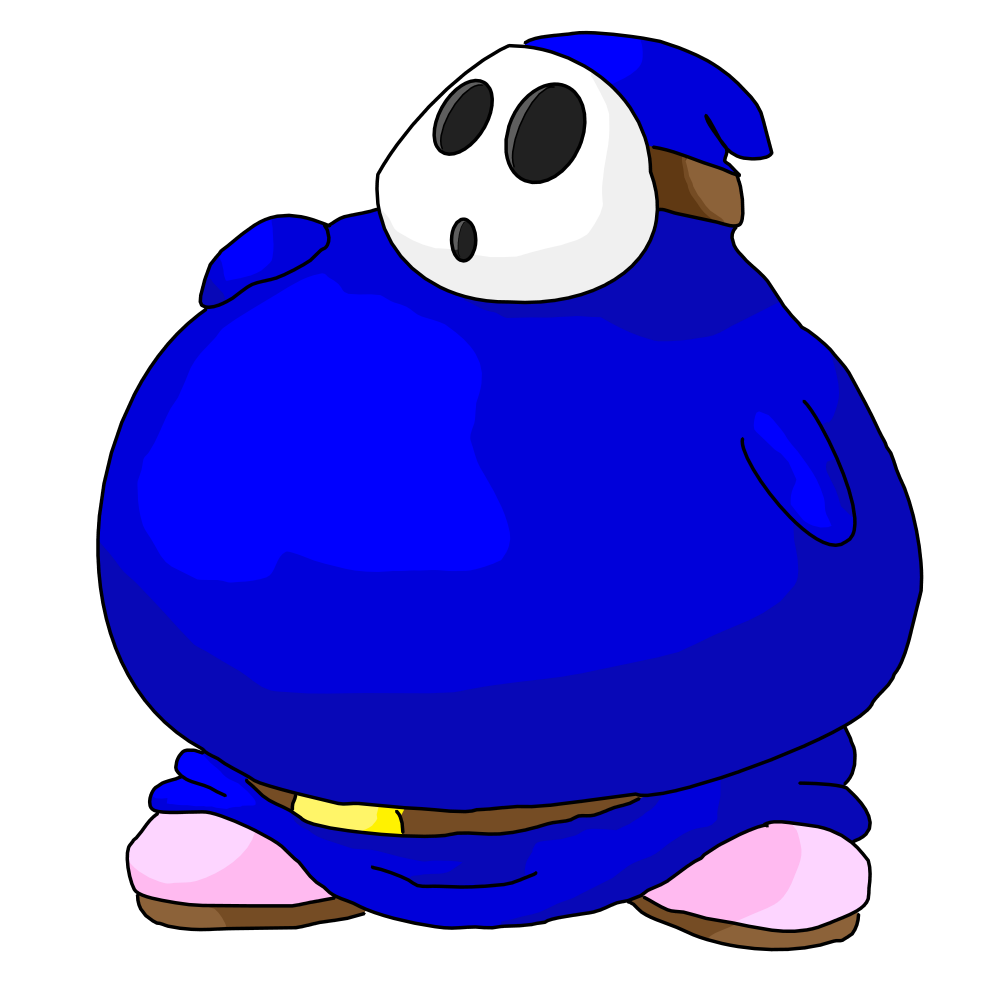 Blue fat guy (Blueberry) by Lurangel -- Fur Affinity [dot] net