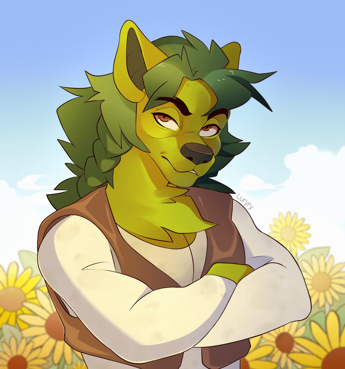 Shrek furry