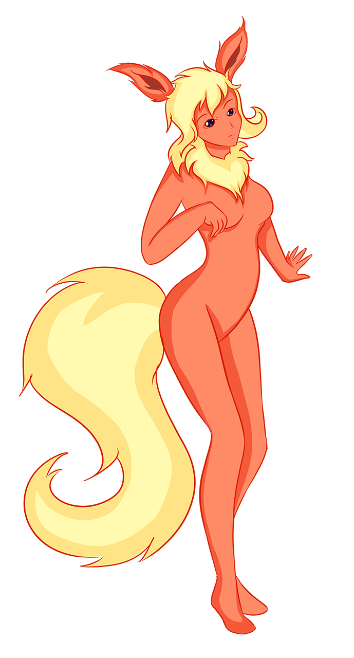 Anthro flareon