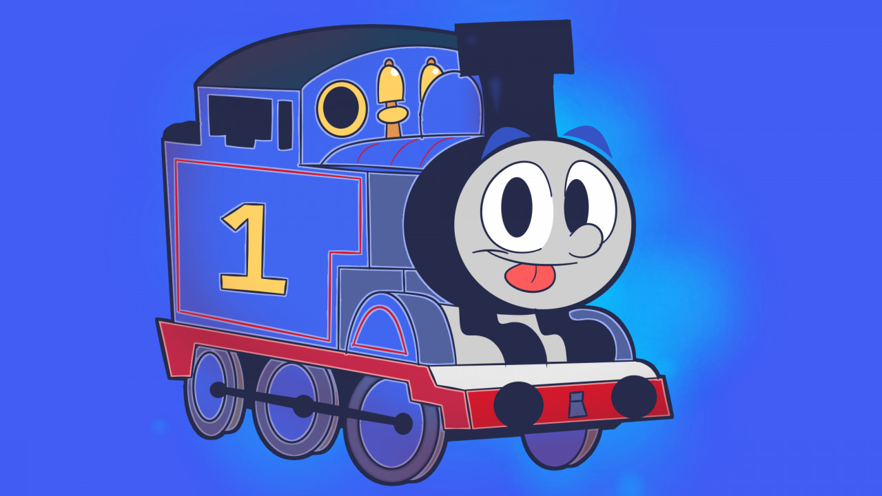 James the red engine (TVS,S1) V2 by Thomasfan95 -- Fur Affinity