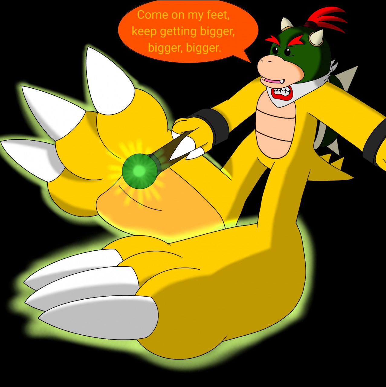 Bowser Jr learns the magic by M380 -- Fur Affinity [dot] net