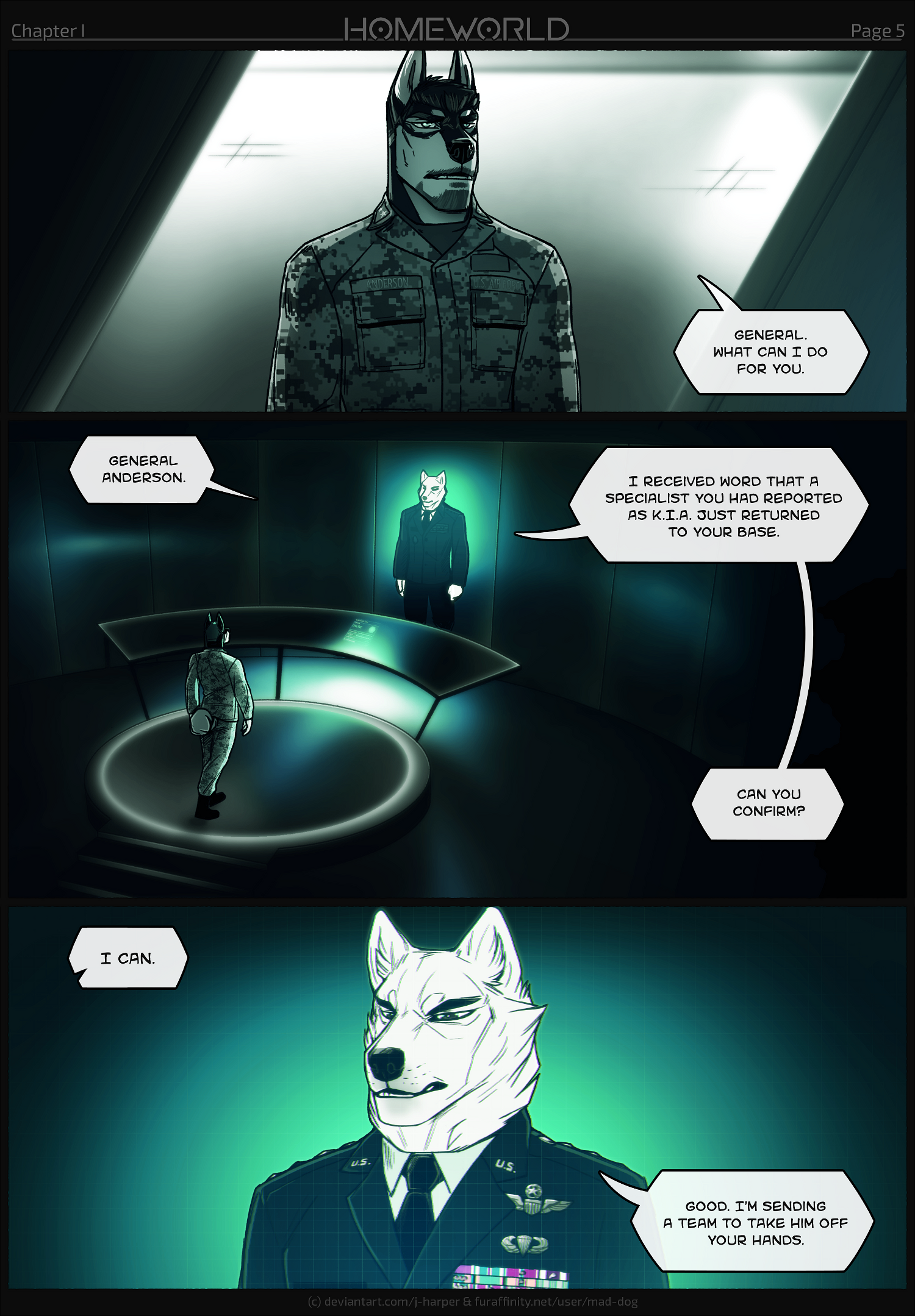 HOMEWORLD Chapter I Page 5 by Mad-dog -- Fur Affinity [dot] net